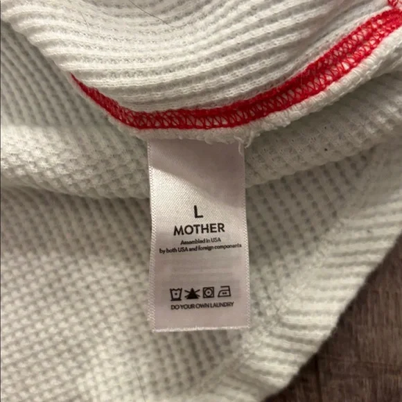 MOTHER Itty Bitty Goodie Thermal Tee - Picture 7 of 8
